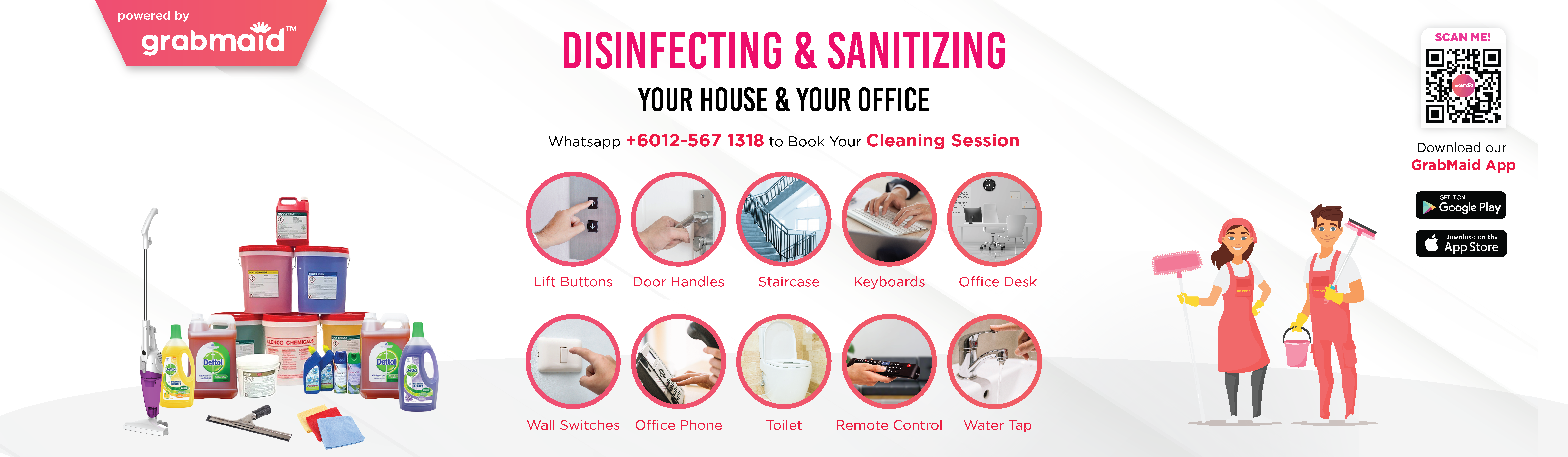 GrabMaid.my Cleaning & Housekeeping Services in KL & Selangor Home